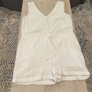 Size small white Rails romper
